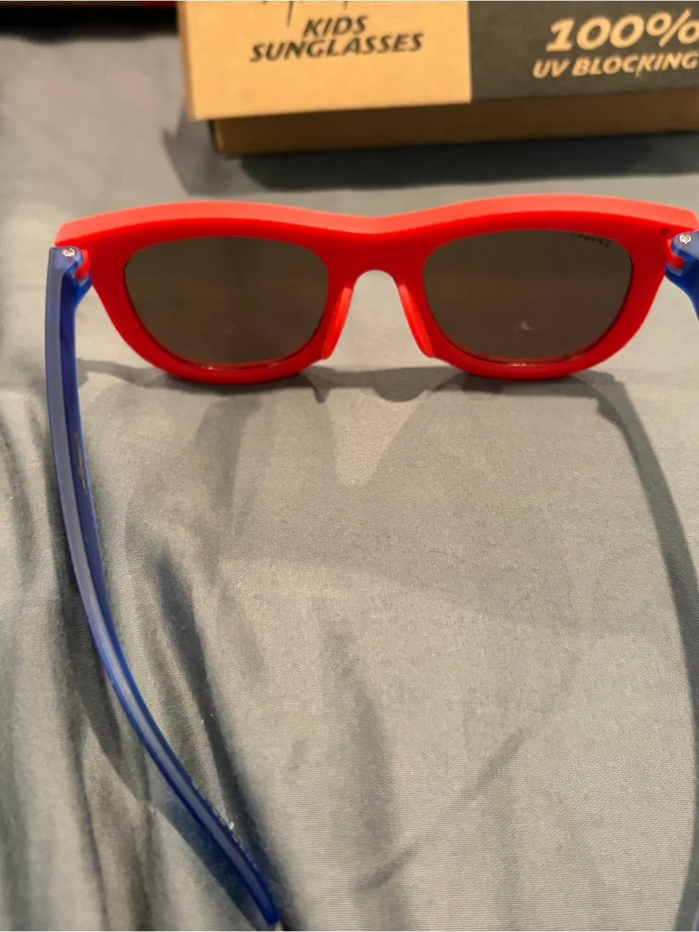 Marvel Red and Black Spiderweb Kids Sunglasses - Picture 3 of 5